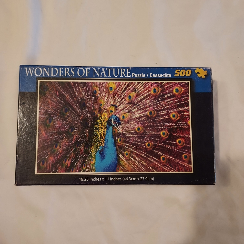 Peacock Puzzle 500 pieces